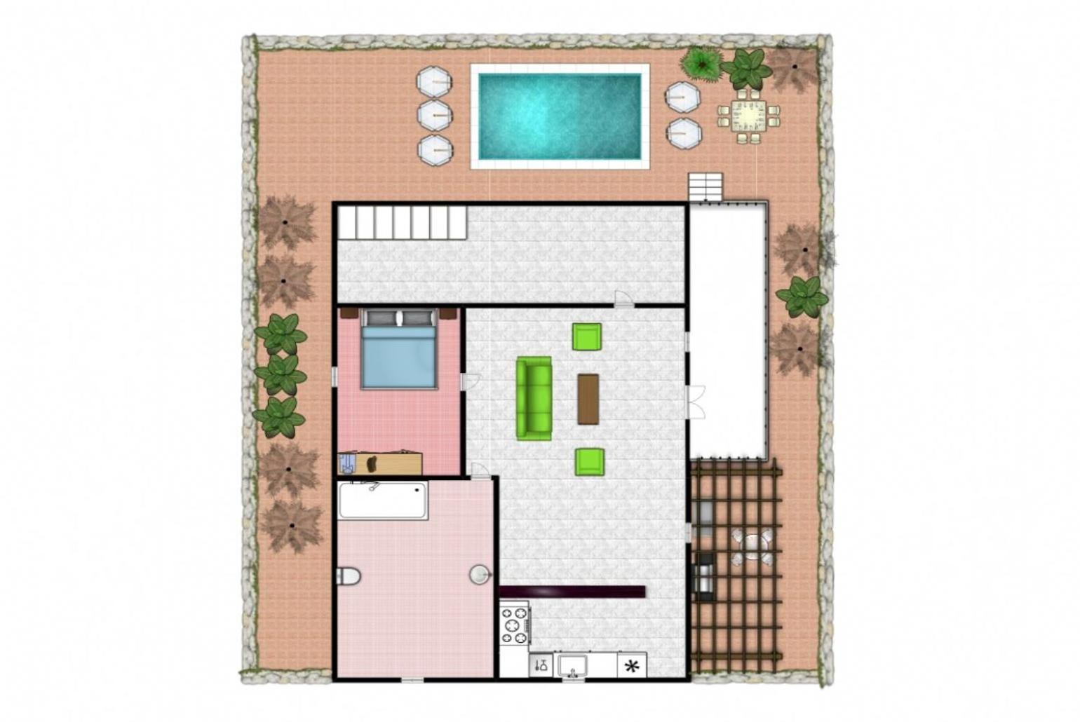 Villa Ramos Dos Puerto Calero Esterno foto