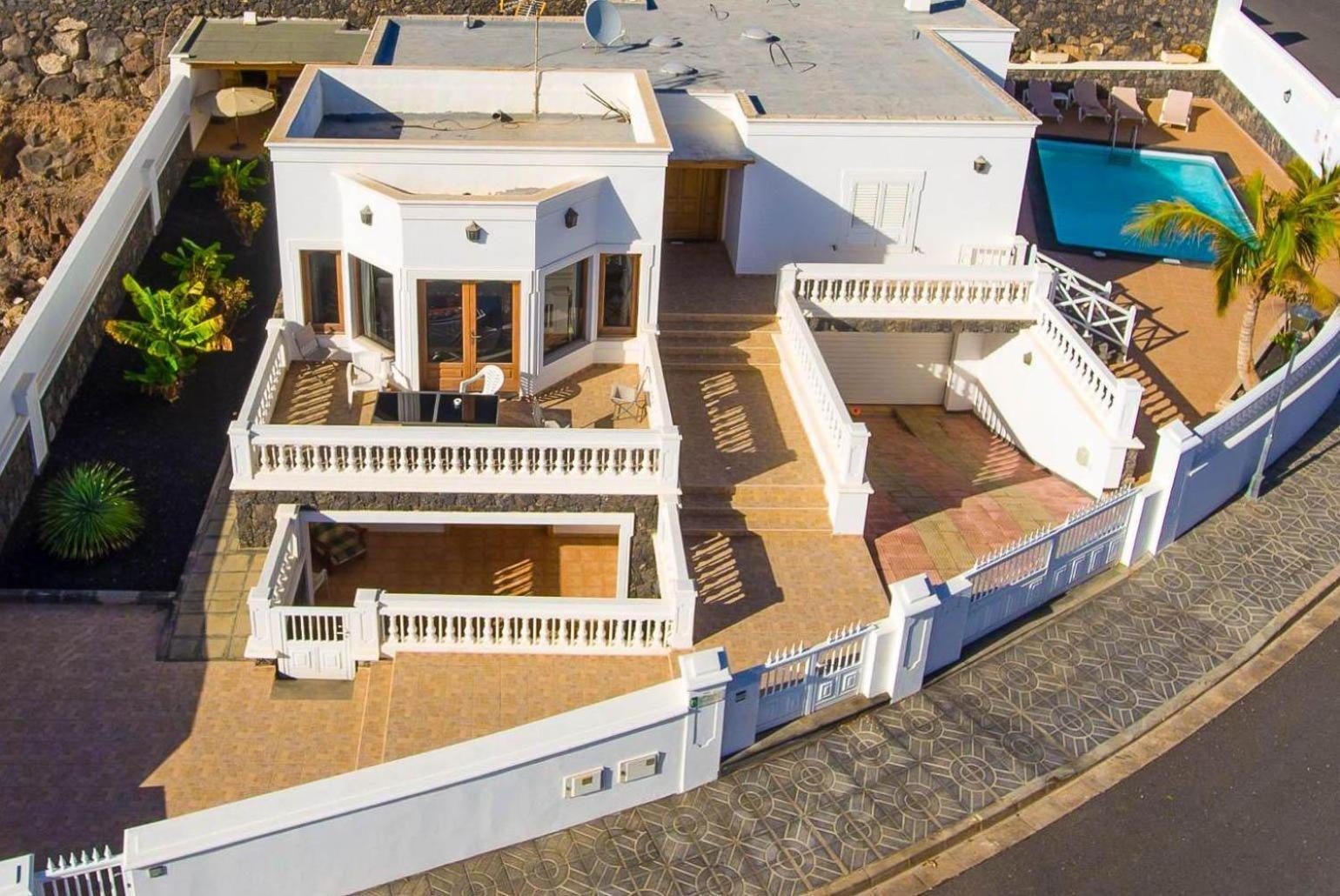 Villa Ramos Dos Puerto Calero Esterno foto